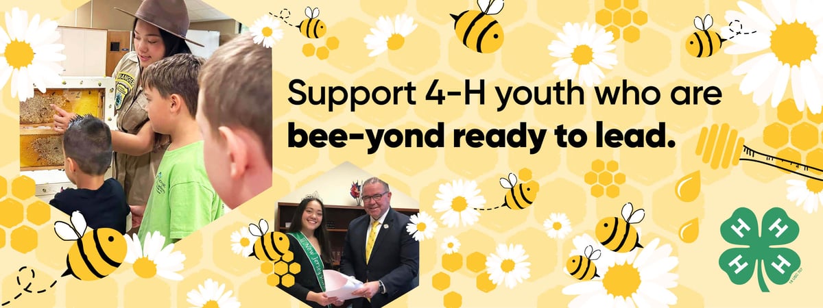 Meet Katie. Changing the world one bee at a time