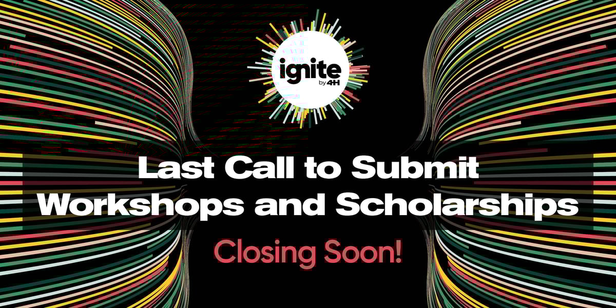 Ignite by 4‑H 2026 Registration Launches Tomorrow!