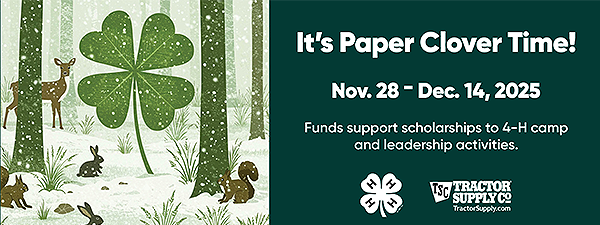 Mark Your Calendar: Paper Clover at Tractor Supply