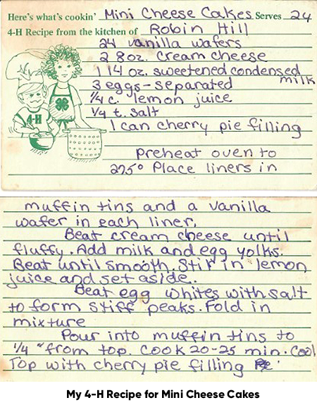 Recently, I made a tried‑and‑true recipe from my 4‑H recipe box