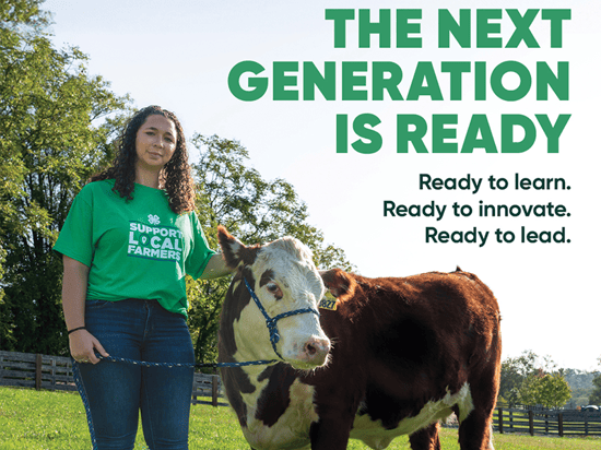 4-H is Helping Develop Future Leaders in Agriculture