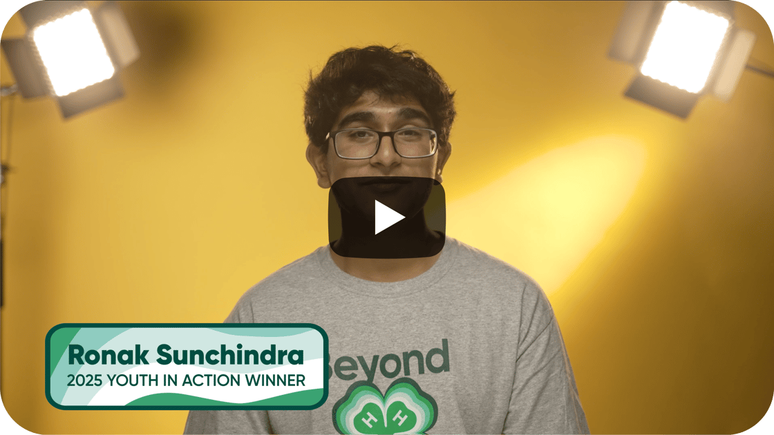 Ronak Suchindra, 2025 YIA Winner